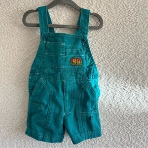 Body‎ Gear Vintage BG Blue Toddler Nostalgia Overalls Adjustable Straps Size 2T
